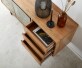 Buffet Juwelo 150 cm acacia nature avec placage de pierre 5